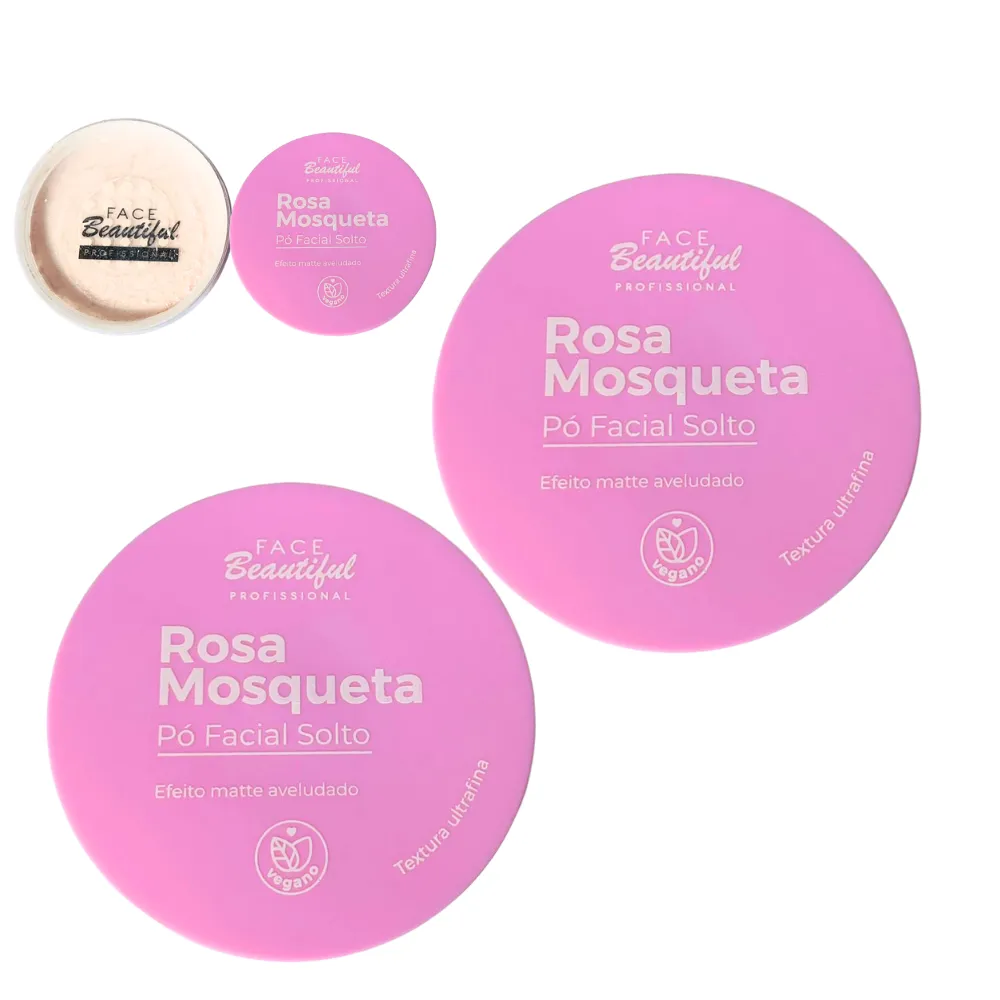 Pó Finalizador Rosa Mosqueta  – Efeito Matte e Textura Ultra Fina