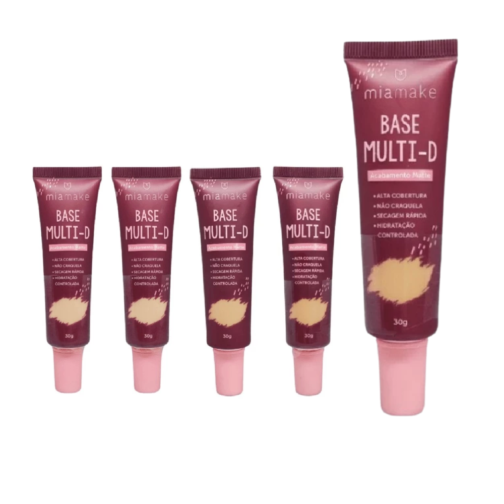 Mia Make Base Multi-D Acabamento Matte