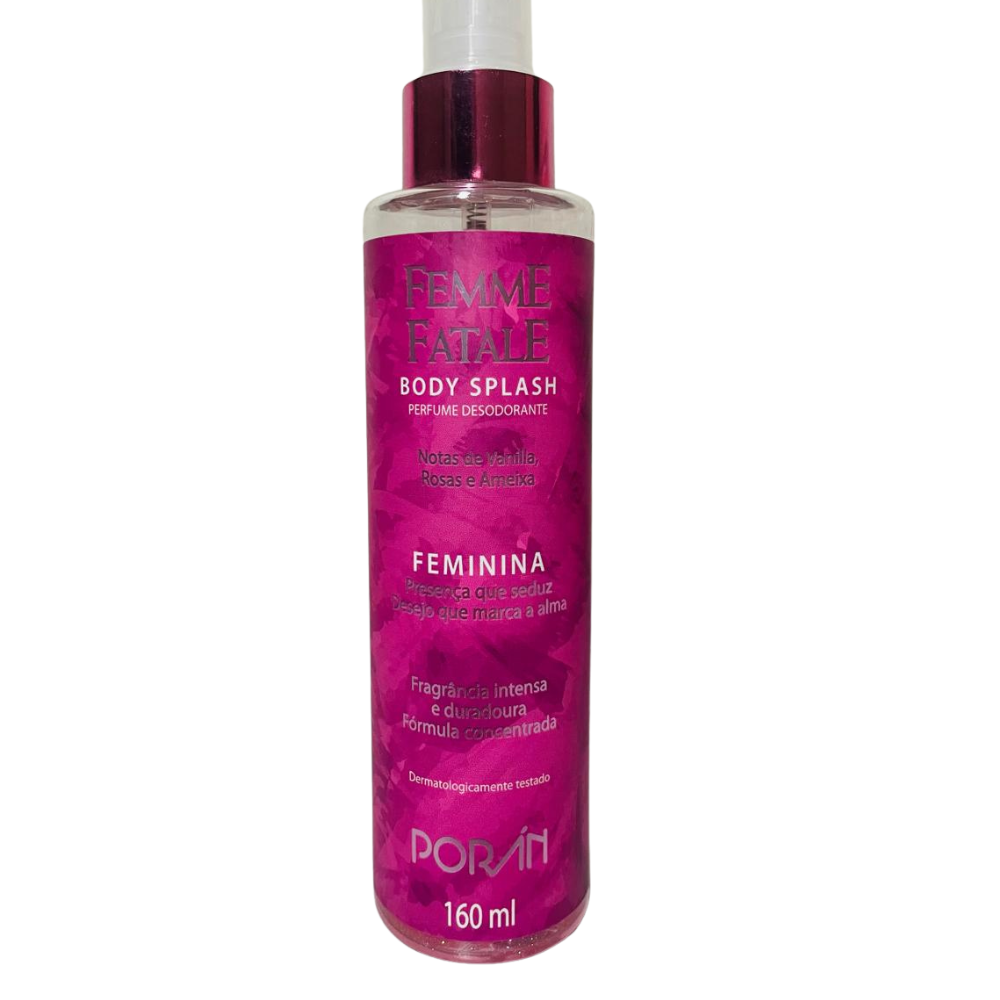 Femme Fatale Femina  - Hidratante Iluminador e Body Splash